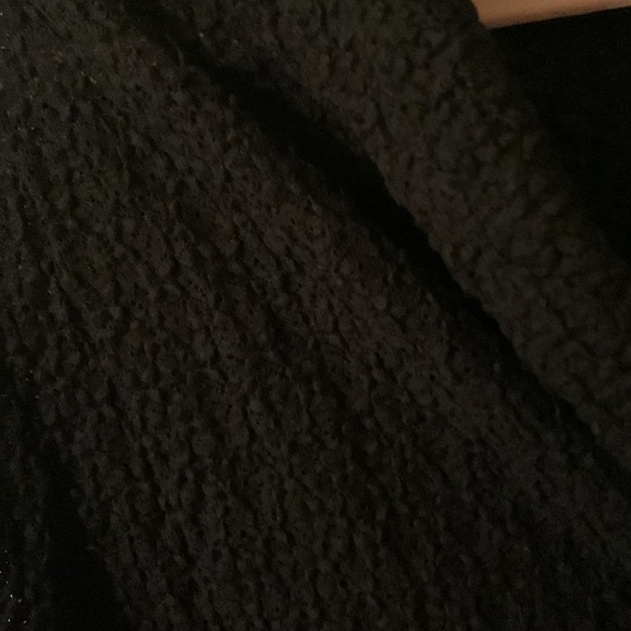 EUC Coldwater Creek black textured open cardigan size 1x (16W-18W) - Picture 6 of 11
